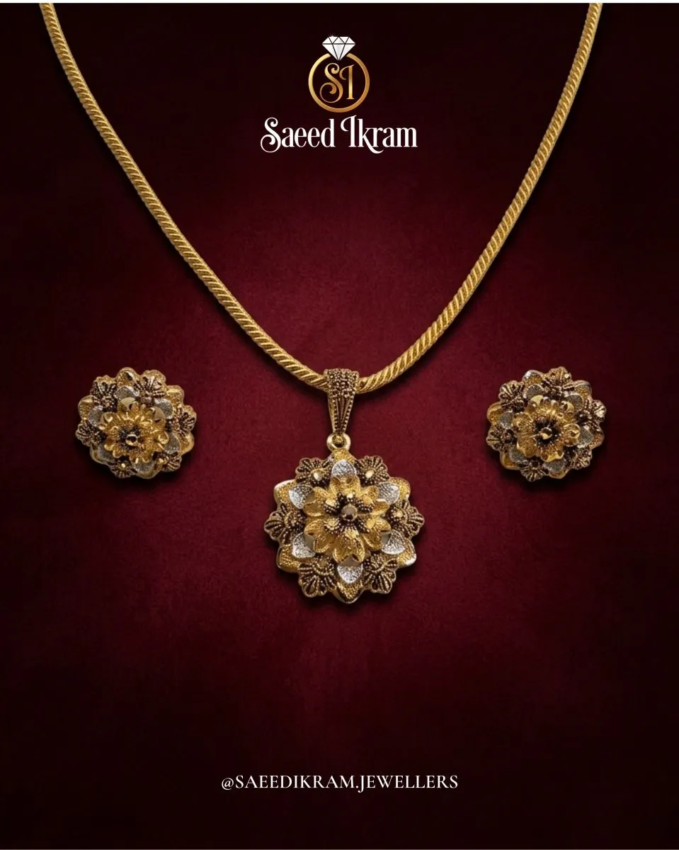 Gold Pendant Sets
