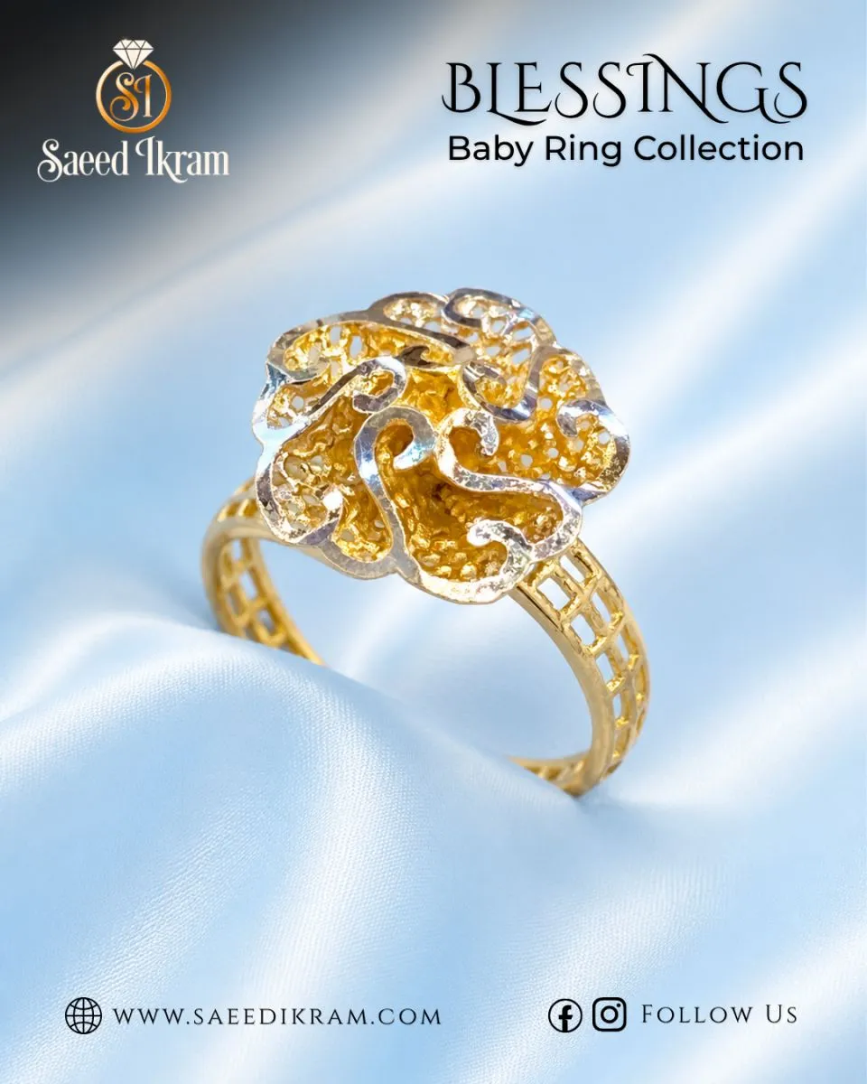 Beautiful Baby Gold Ring