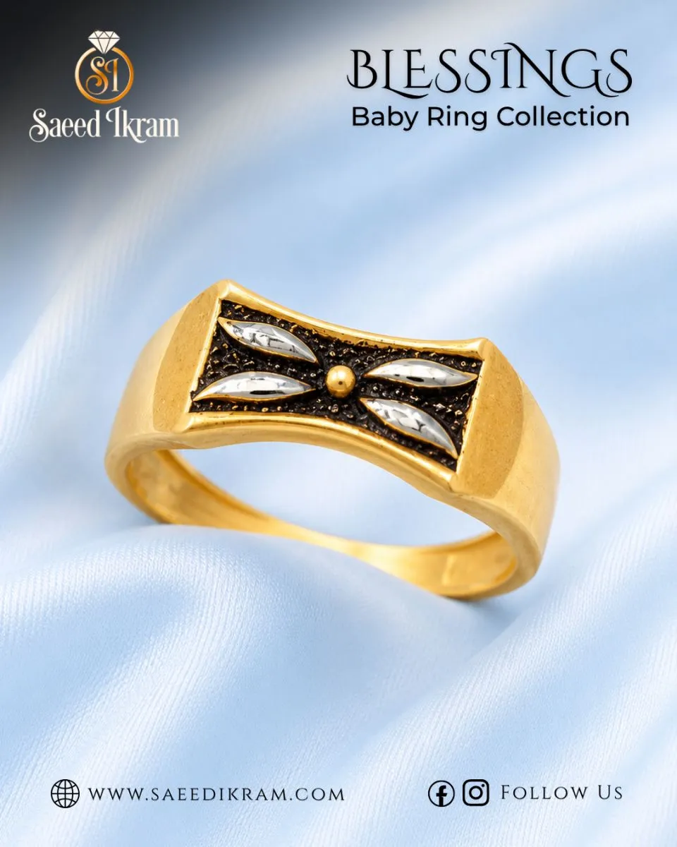 Cute Little Baby Gold Ring
