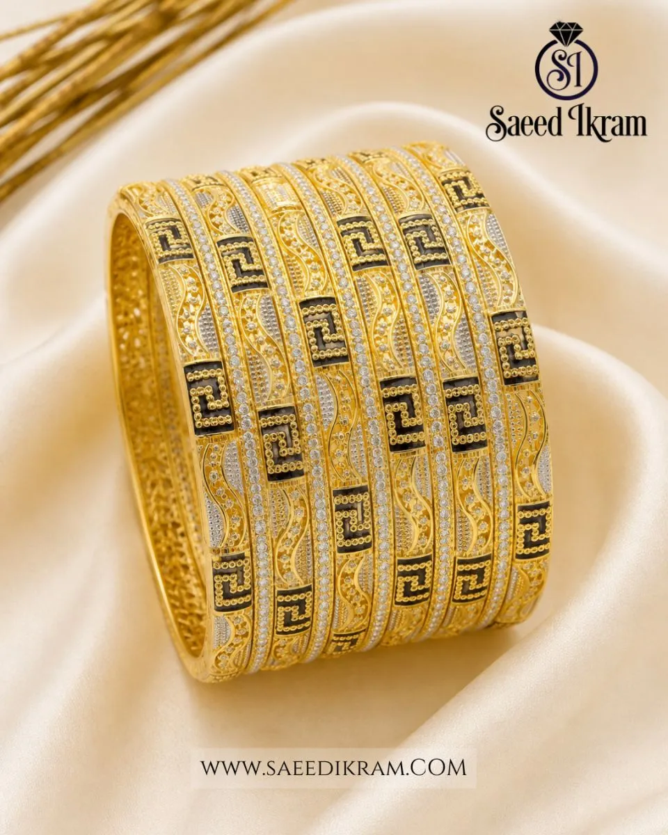 Golden Queen Bangles