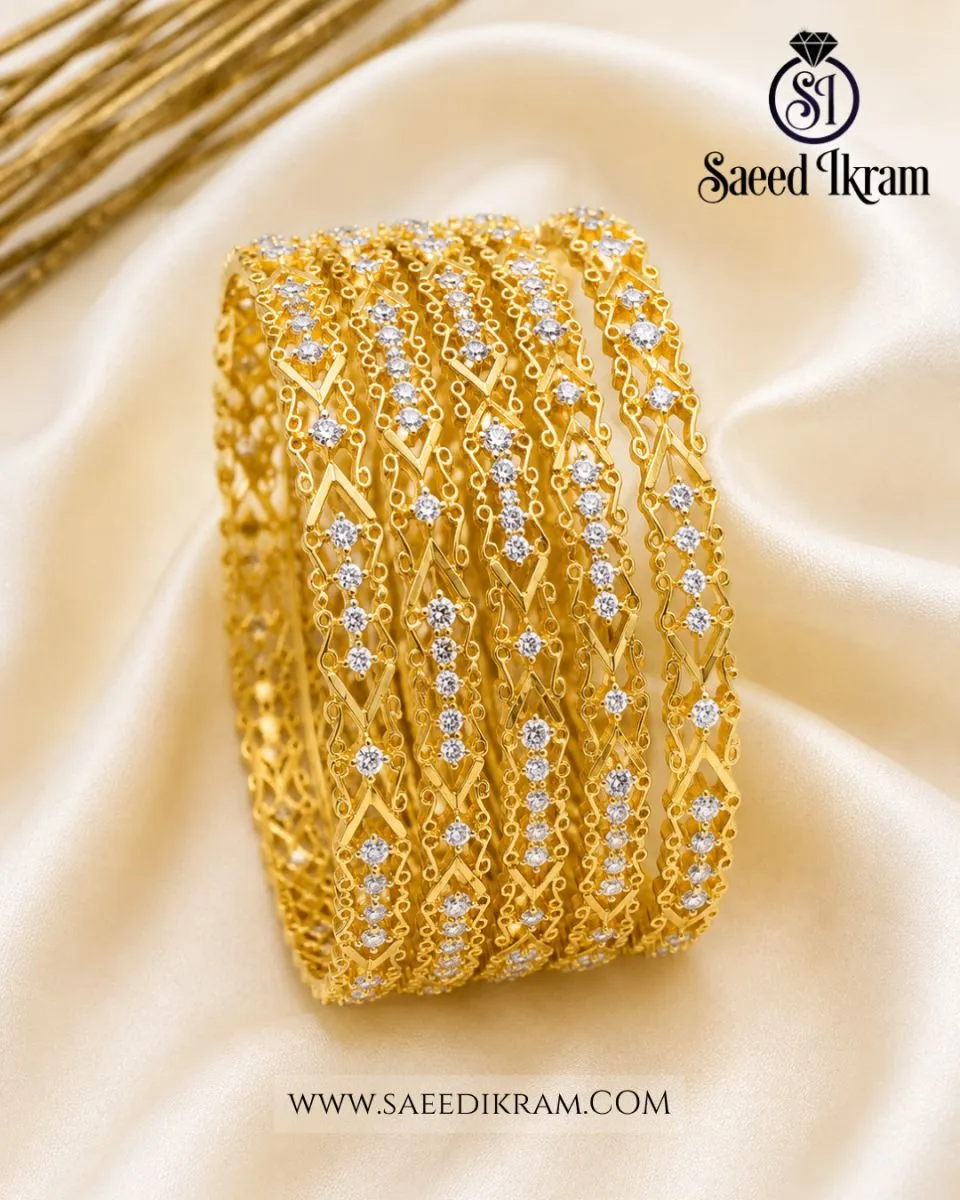 Golden Star Bangles