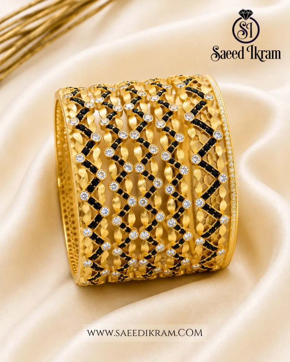Golden Love Bangles