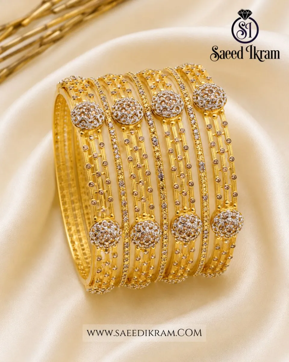 Golden Bliss Bangles