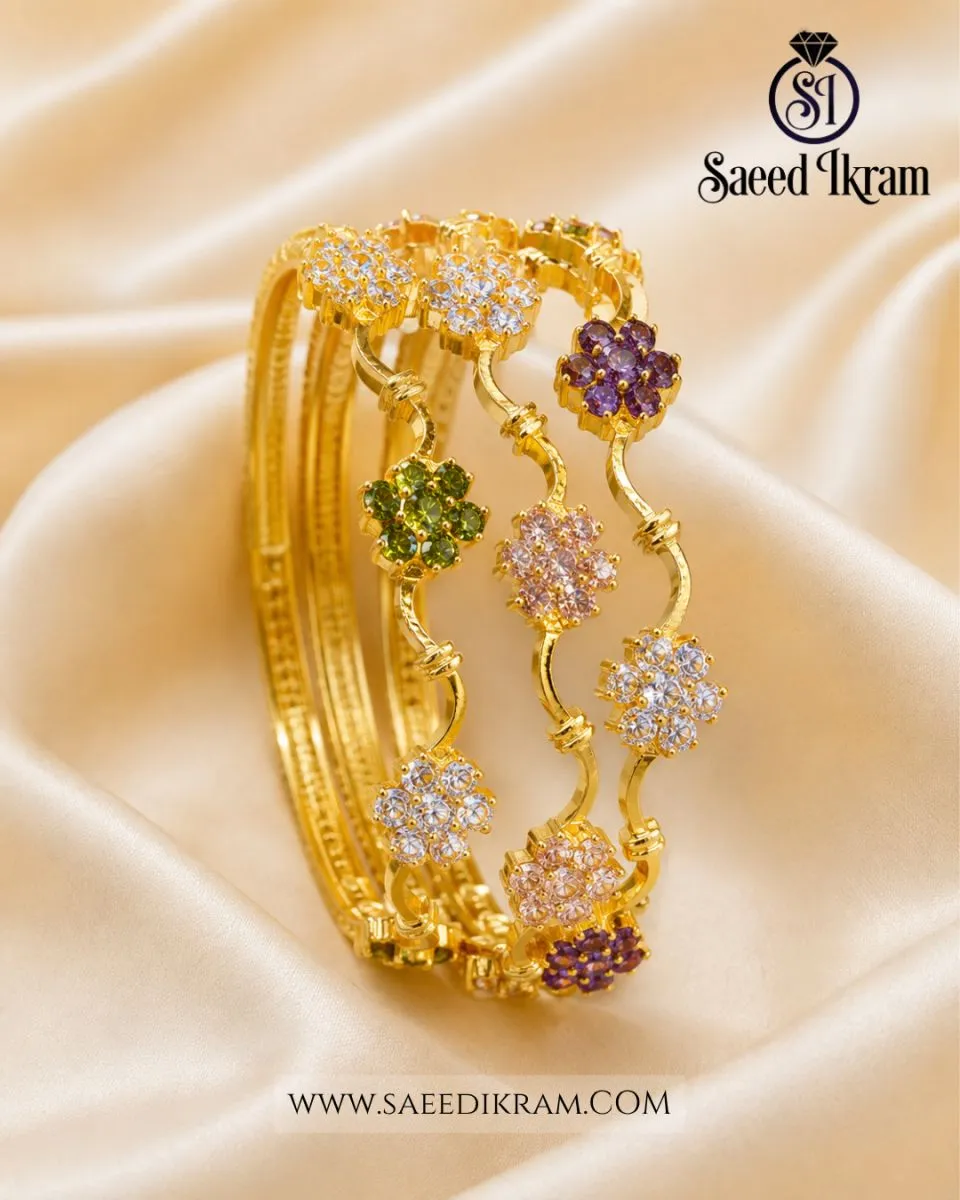 Golden Shine Bangles