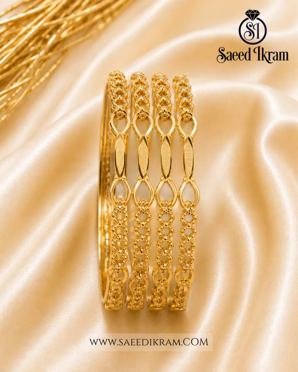 Pure Shine Gold Bangles