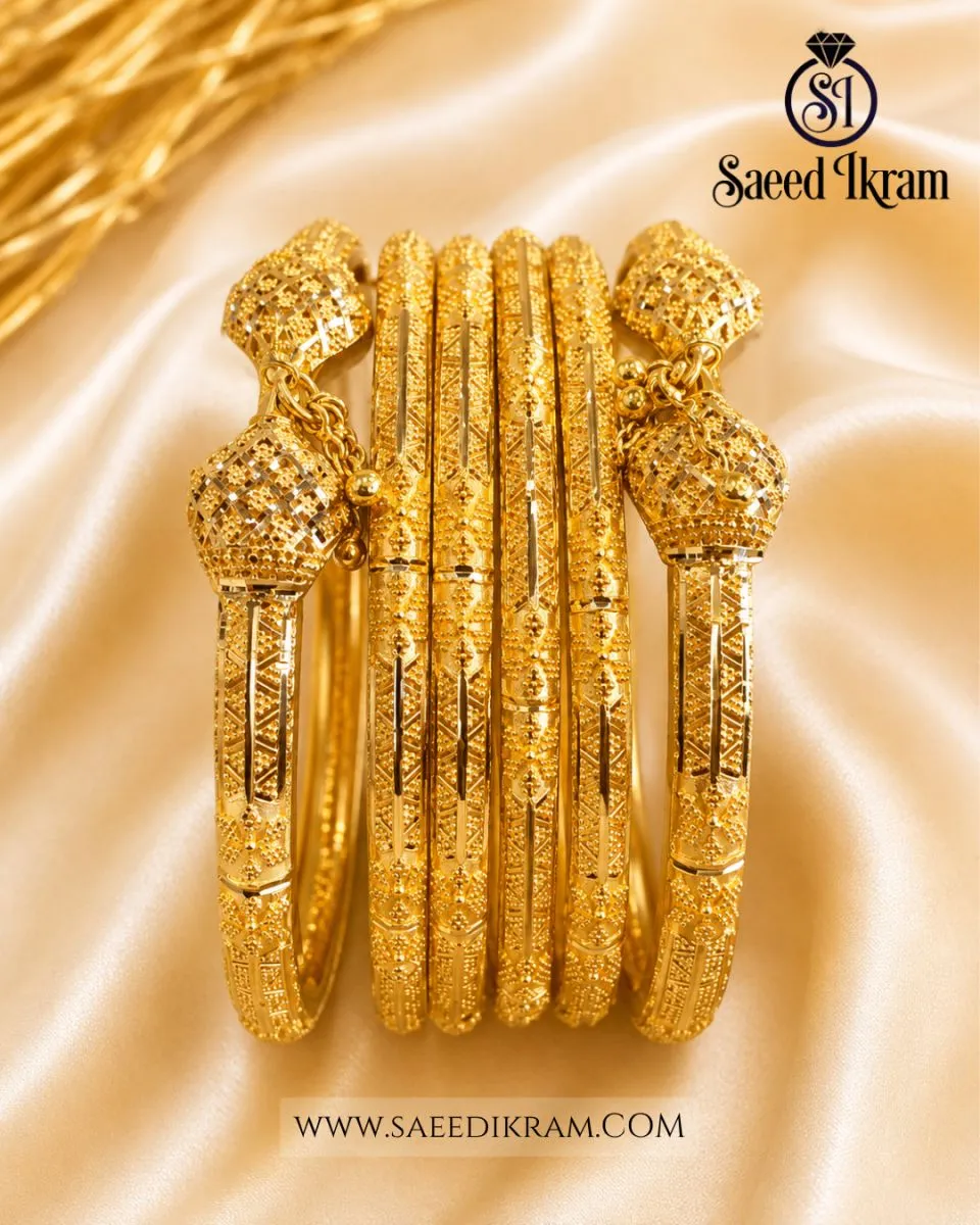 Soft Gold Bangles