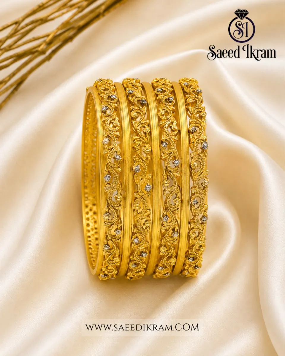 Fresh Gold Bangles