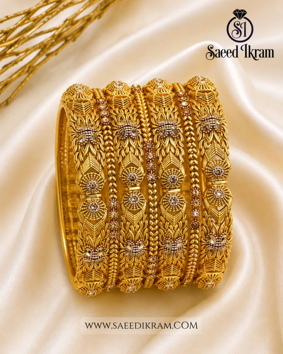 Golden Treasure Gold Bangles