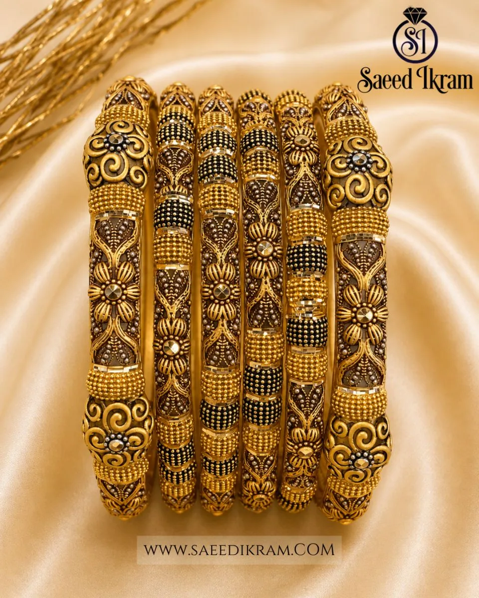 Golden Touch Gold Bangles
