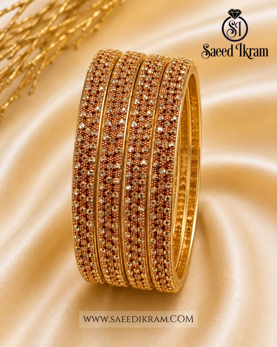 Golden Charm Gold Bangles
