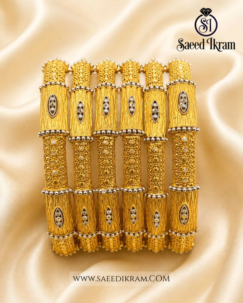 Shine Gold Bangles