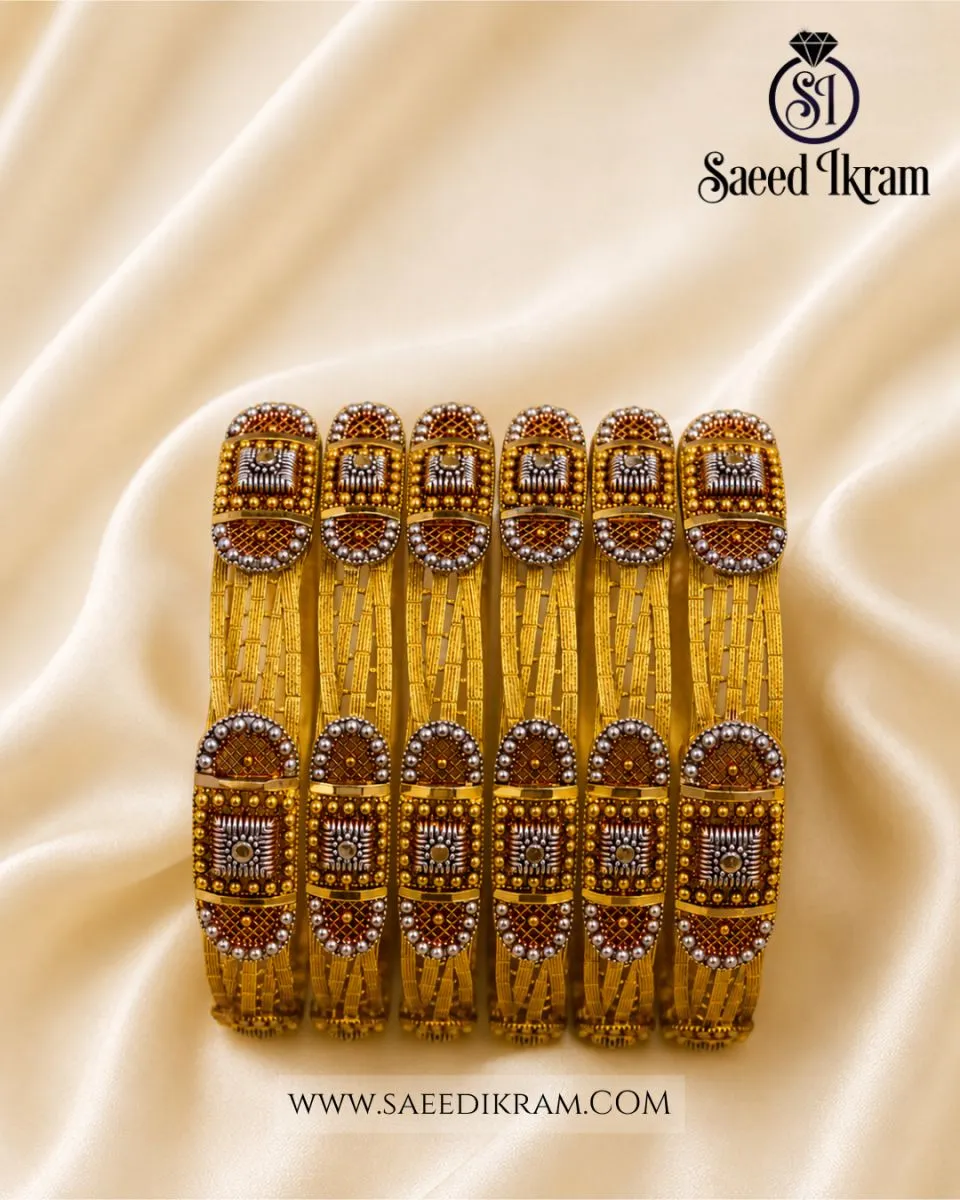 Beauty Gold Bangles
