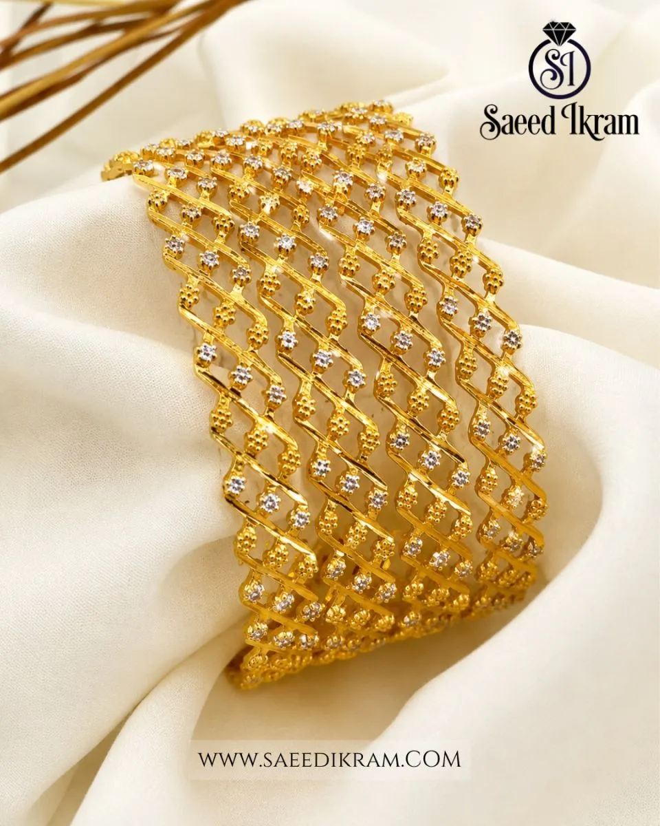 Sweet Gold Bangles