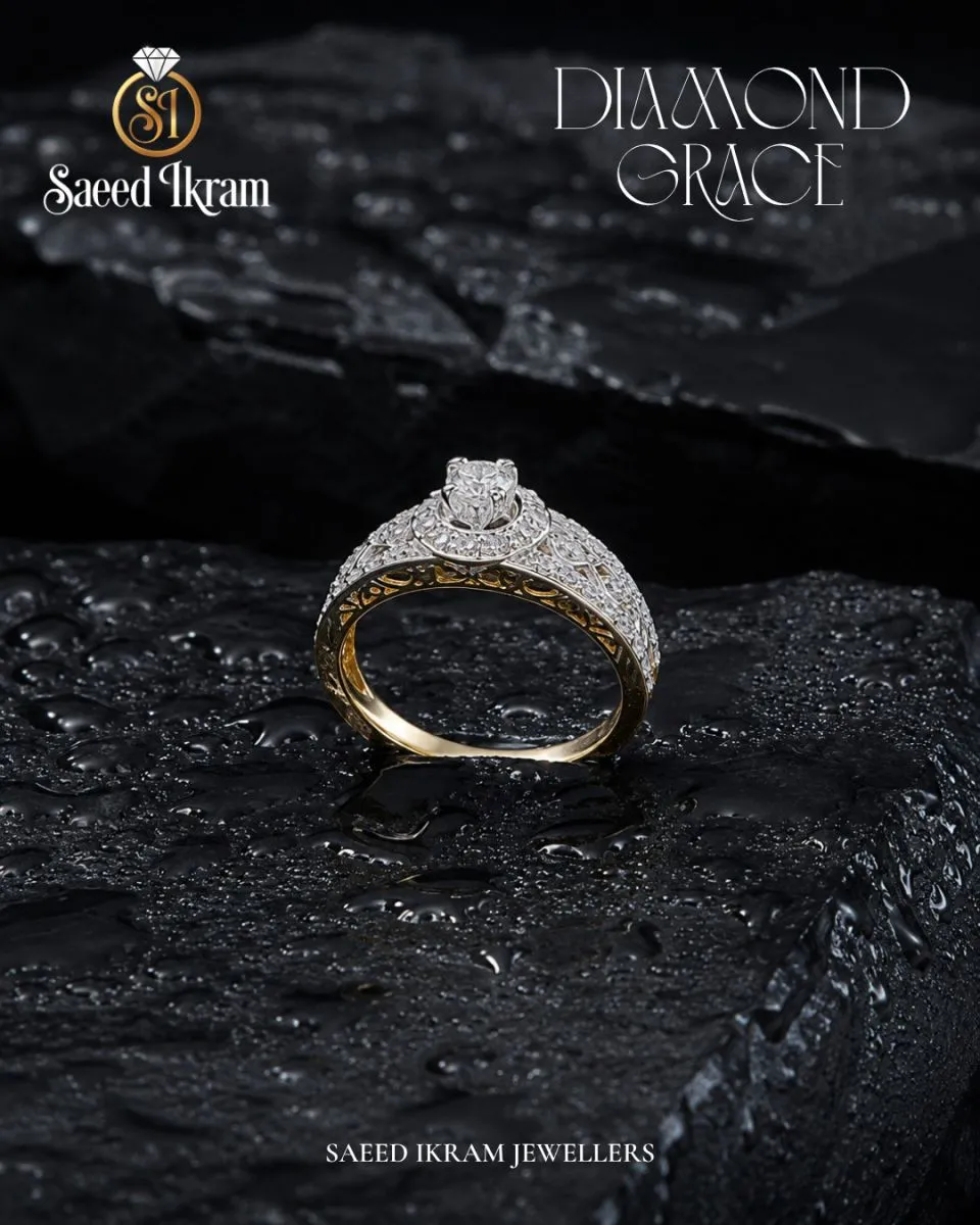 Diamond Bloom Ring
