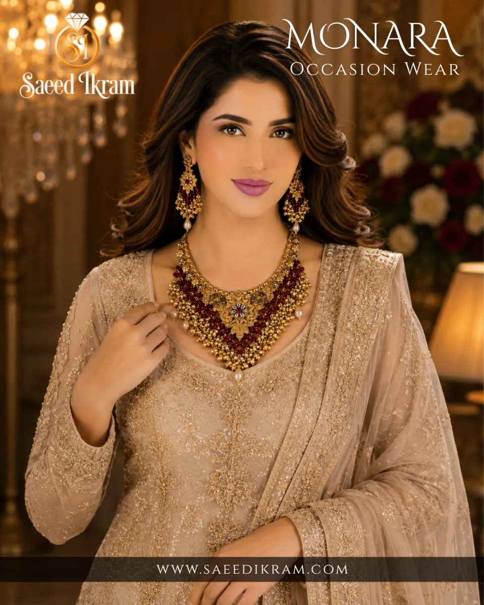 Classic Shine Gold Necklace Set