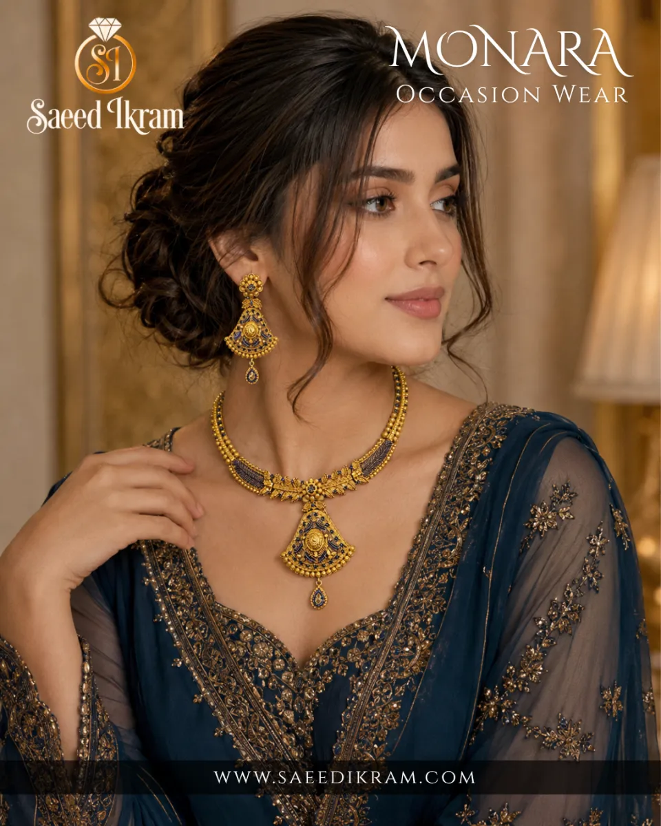 Royal Touch Gold Necklace Set
