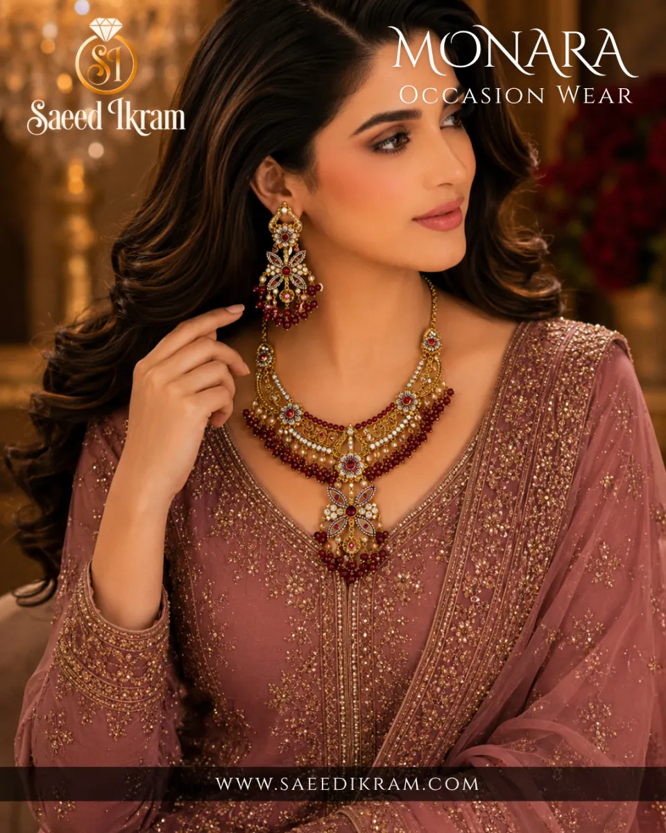 Royal Grace Gold Necklace Set