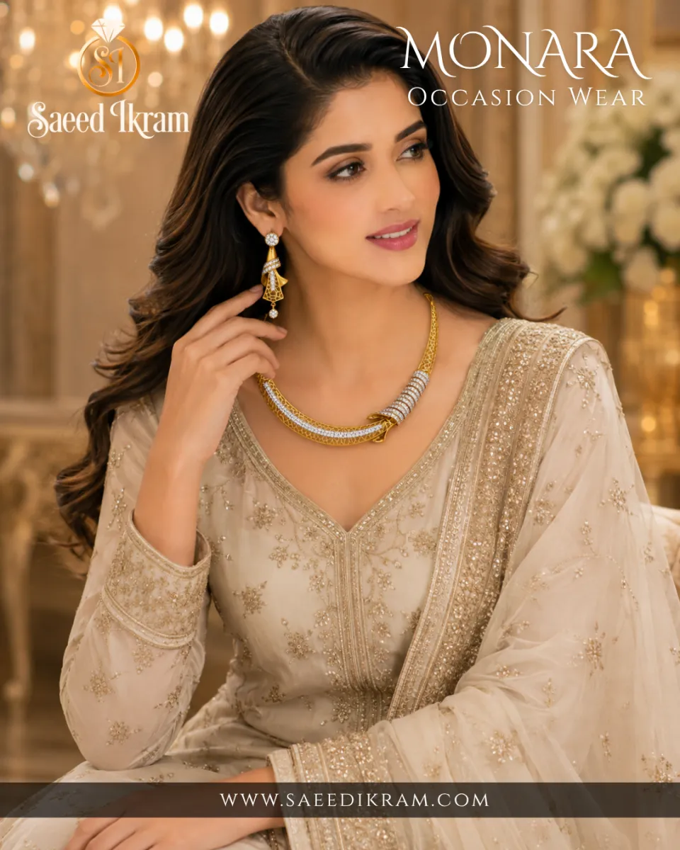 Golden Premium Necklace Set