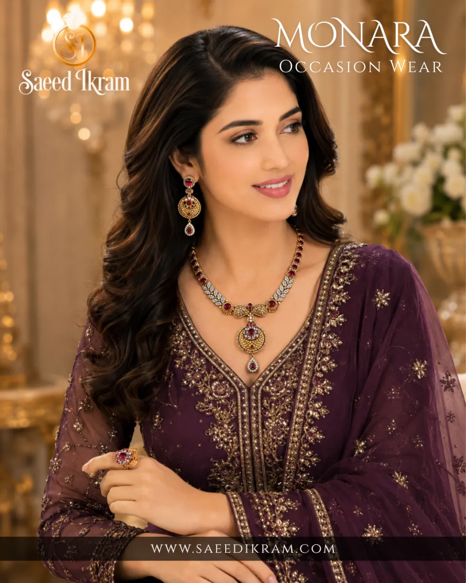 Golden Fine Necklace Set