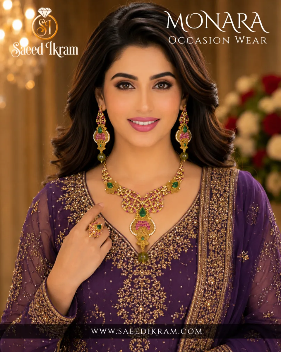 Golden Shine Necklace Set