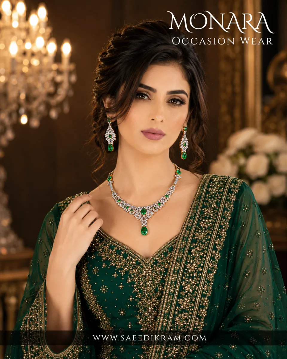 Designer Fancy Gold Necklace Set