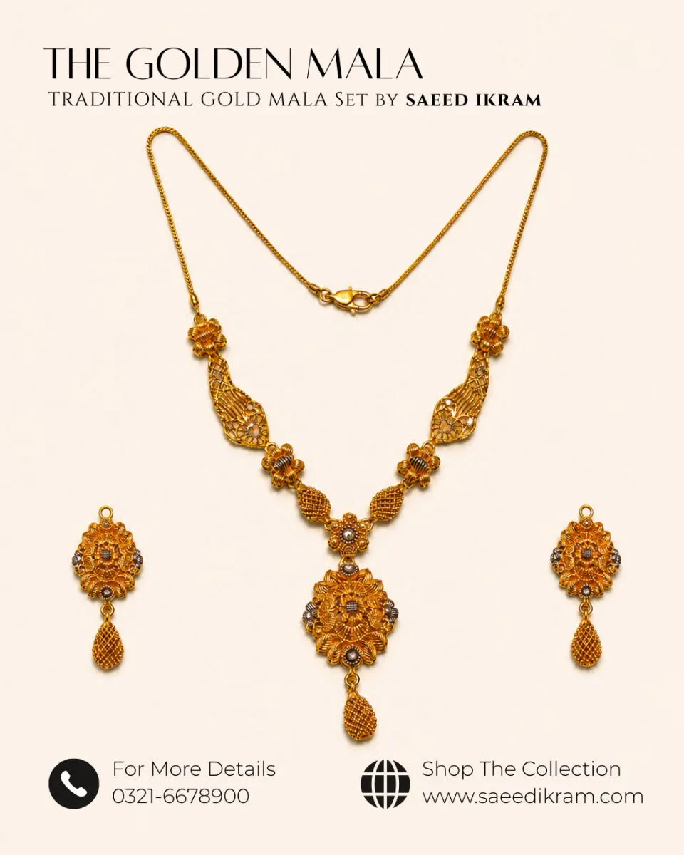 Golden Desire Mala Set