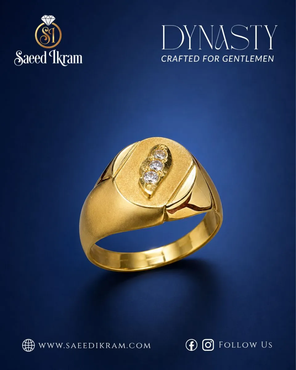 Premium Style Gold Ring Men