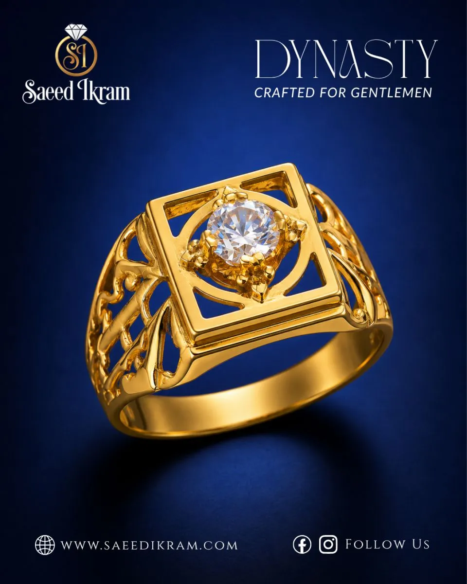 Elite Gold Ring For Men