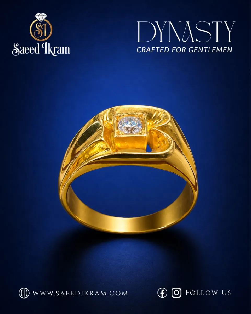 Exclusive Gold Ring For Men