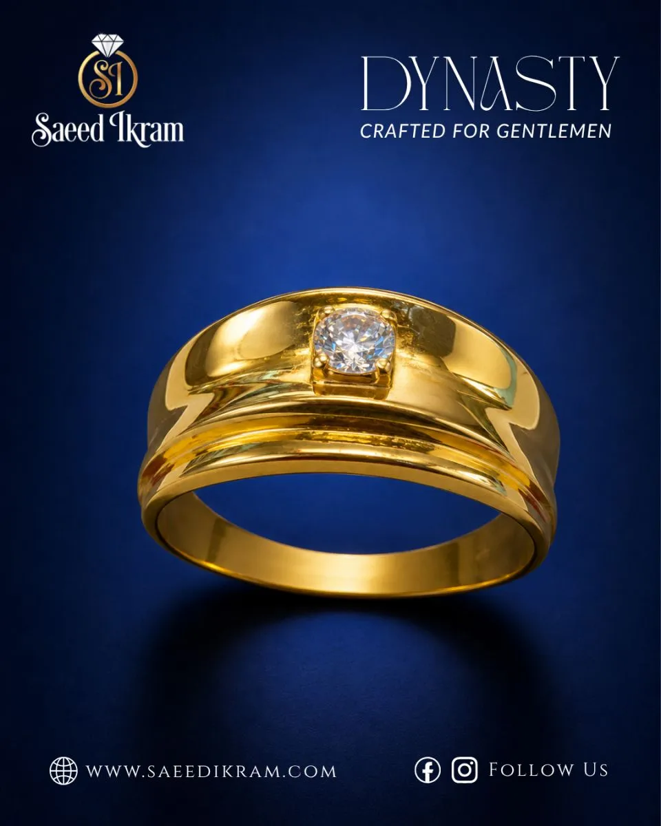 Supreme Mens Gold Ring