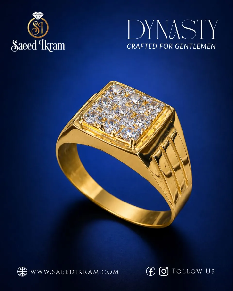 Urban Gold Ring For Men