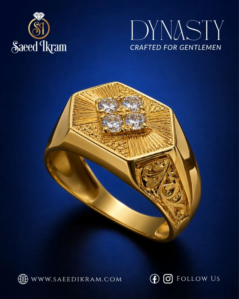 Royal Mens Gold Ring