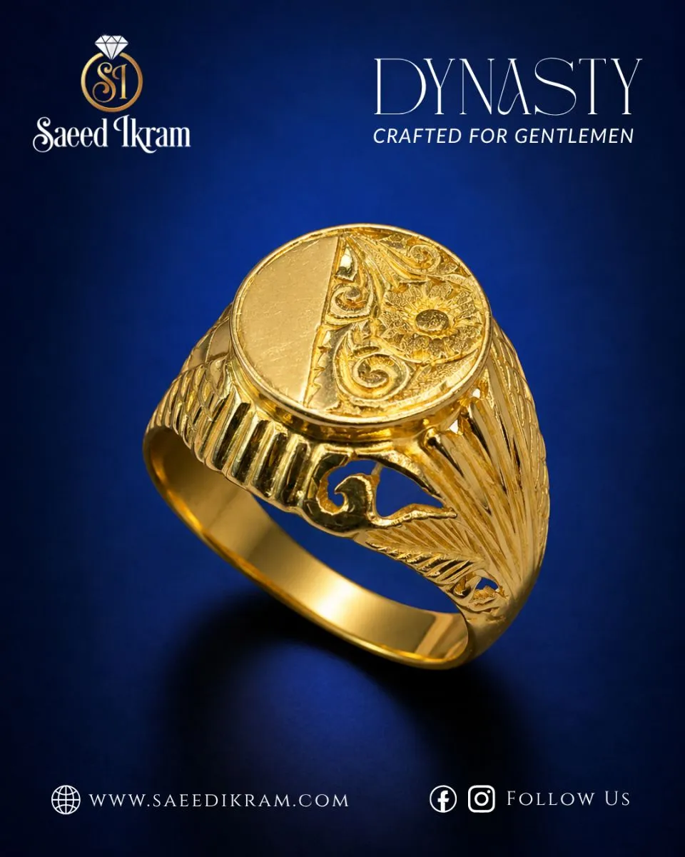 Classic Gold Ring For Men