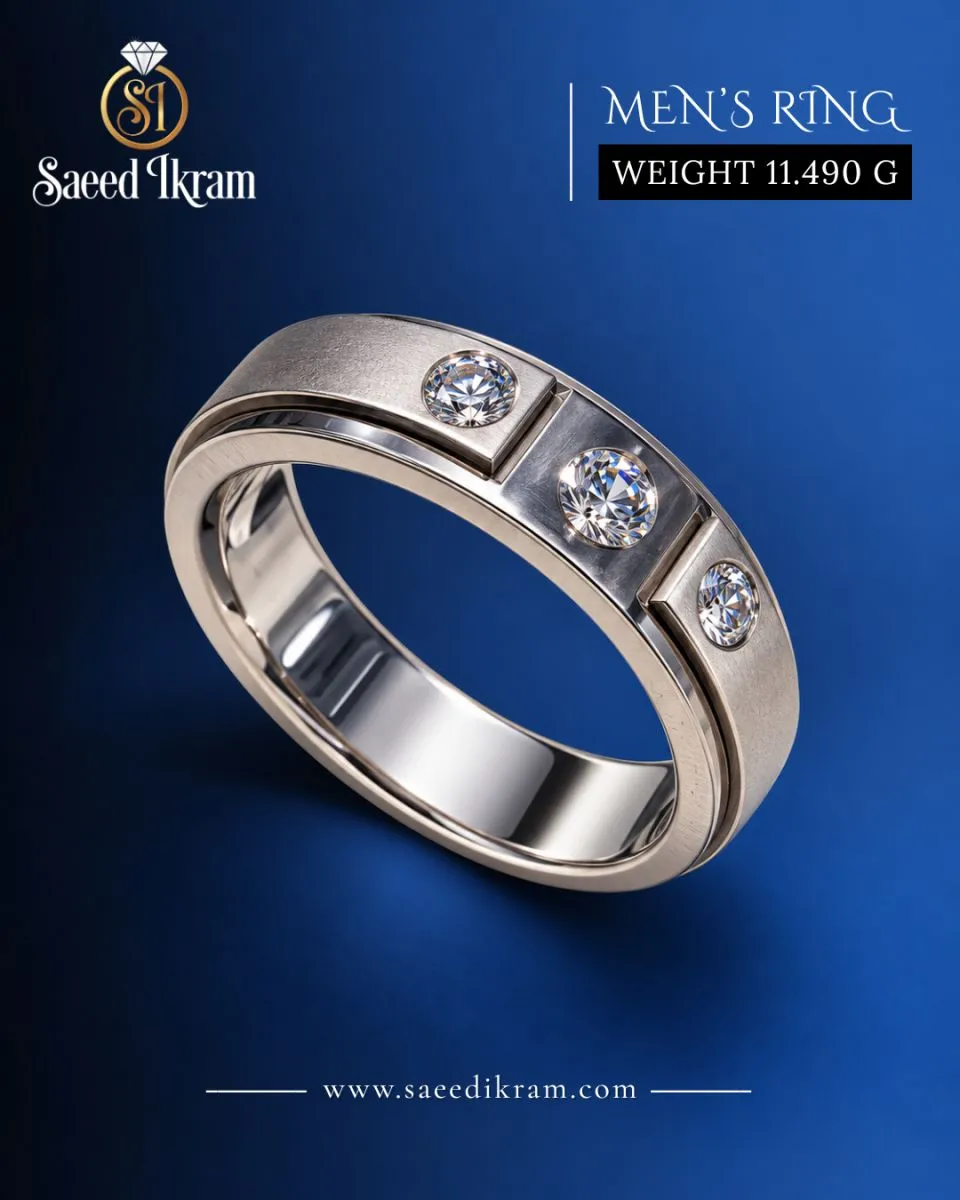 Regal Platinum Ring