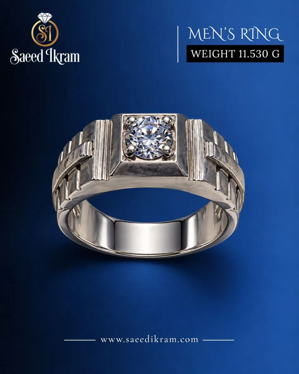 Luxe Platinum Ring